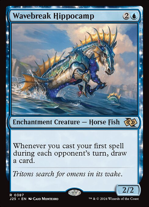Wavebreak Hippocamp - Foundations Jumpstart Rare Card