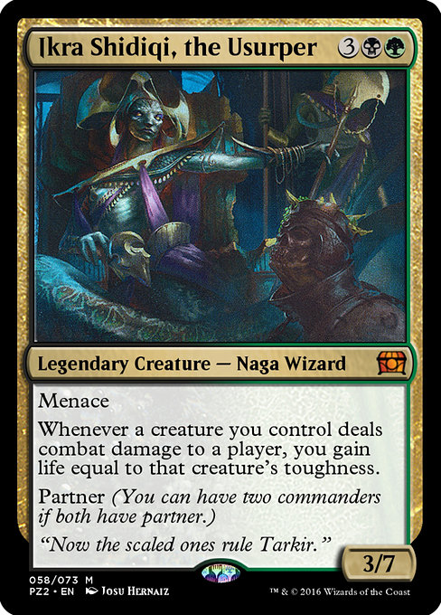 Ikra Shidiqi, the Usurper - Treasure Chest Mythic Card