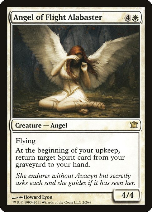 Angel of Flight Alabaster - Innistrad Rare Card