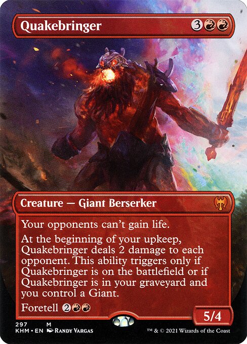 Quakebringer - Kaldheim Mythic Card