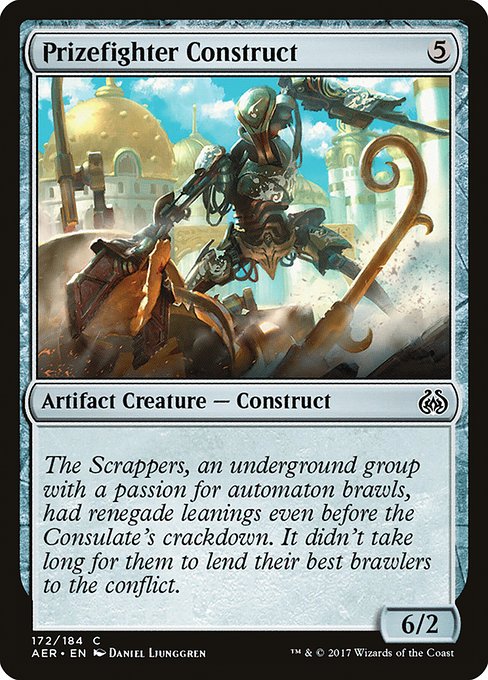 Prizefighter Construct - Aether Revolt Common Card