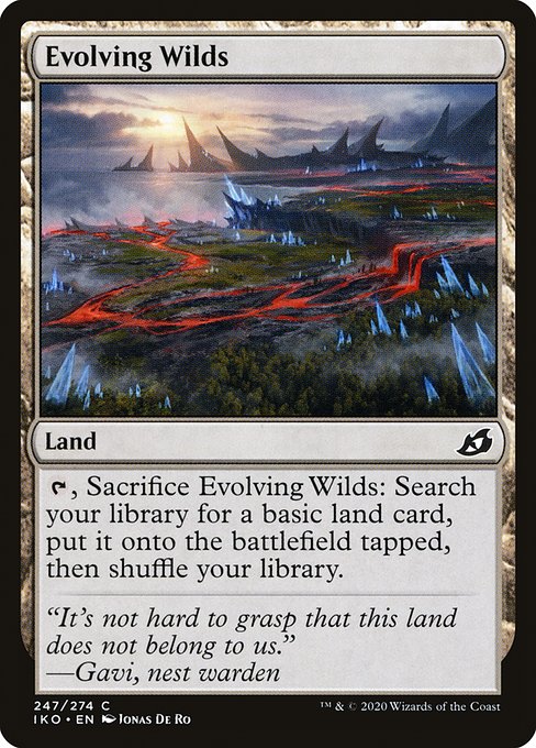 Evolving Wilds - Ikoria: Lair of Behemoths Common Card