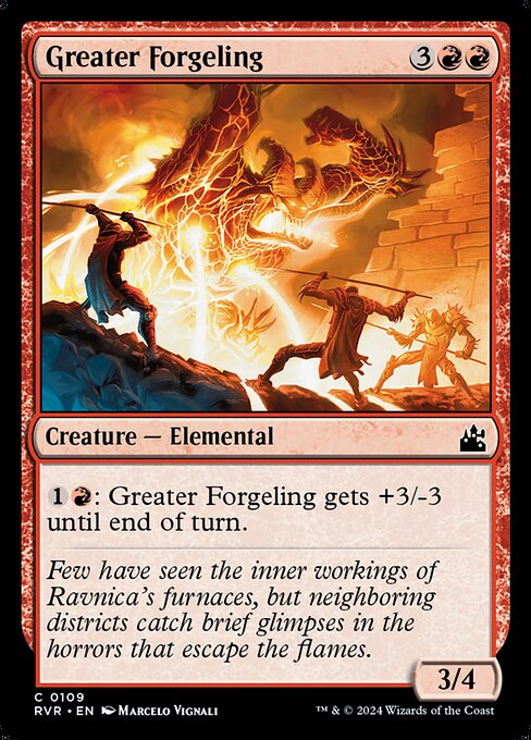 Greater Forgeling - Ravnica Remastered Common Card