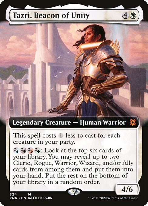 Tazri, Beacon of Unity - Zendikar Rising Mythic Card