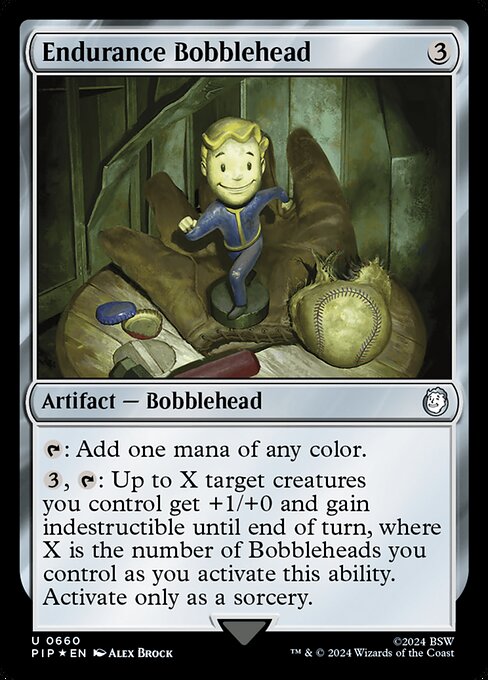 Endurance Bobblehead - Fallout Uncommon Card