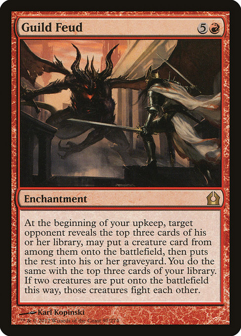 Guild Feud - Return to Ravnica Rare Card