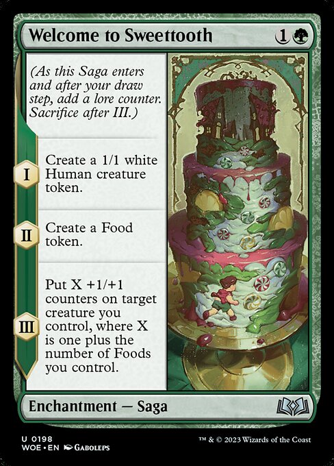 Welcome to Sweettooth - Wilds of Eldraine Uncommon Card