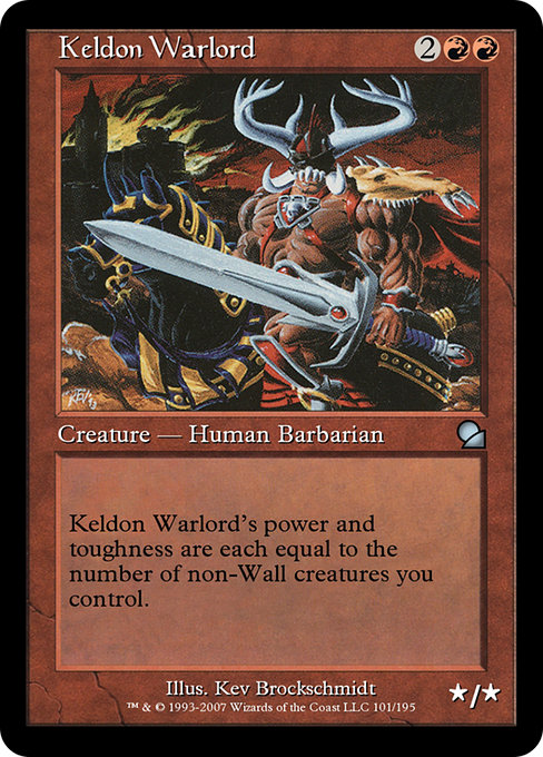 Keldon Warlord - Masters Edition Uncommon Card