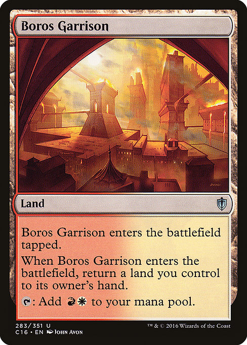 Boros Garrison - Commander 2016 Uncommon Card