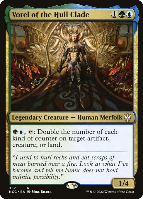 Vorel of the Hull Clade - New Capenna Commander Rare Card