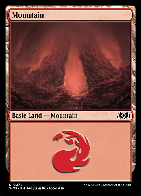 Mountain - Wilds of Eldraine Common Card