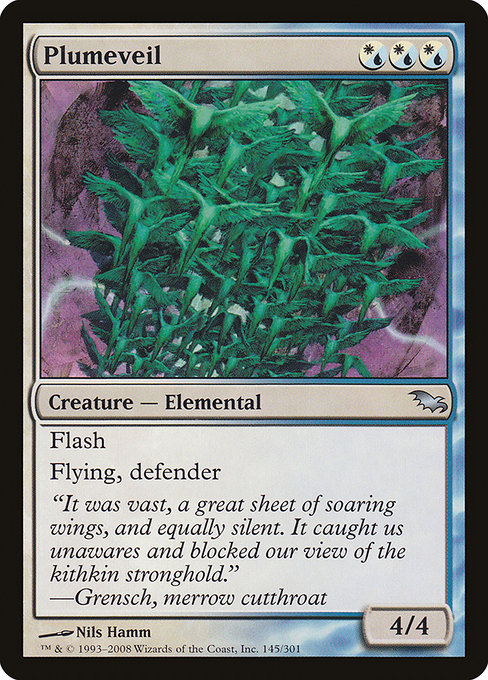 Plumeveil - Shadowmoor Uncommon Card