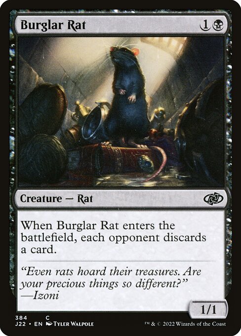 Burglar Rat - Jumpstart 2022 Common Card
