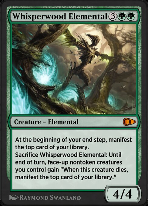 Whisperwood Elemental - Pioneer Masters Mythic Card