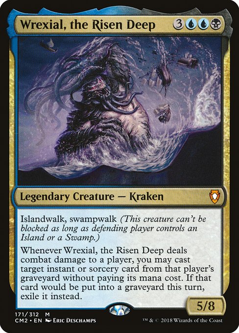 Wrexial, the Risen Deep - Commander Anthology Volume II Mythic Card
