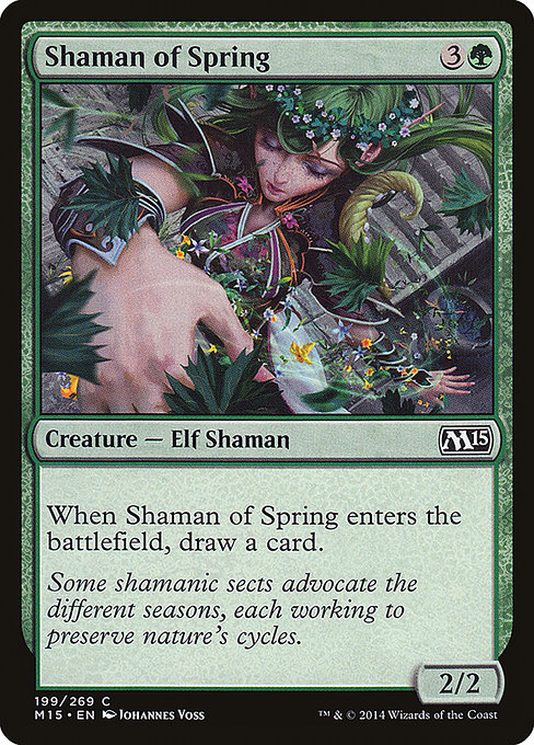 Shaman of Spring - Magic 2015 Common Card