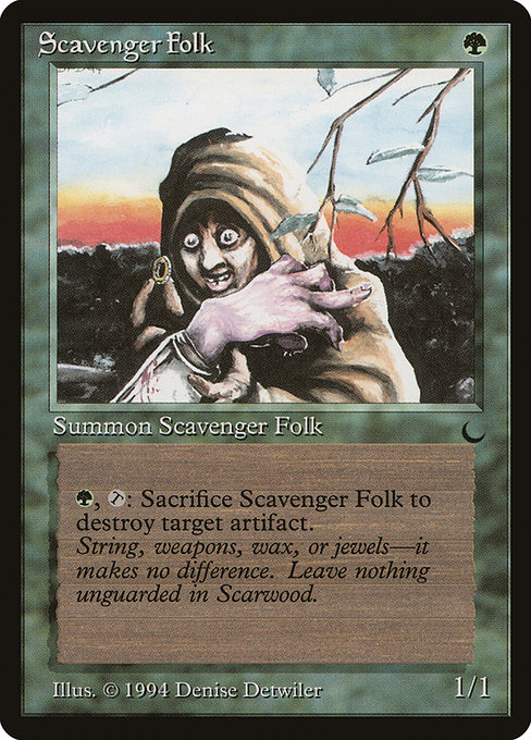 Scavenger Folk - The Dark Common Card
