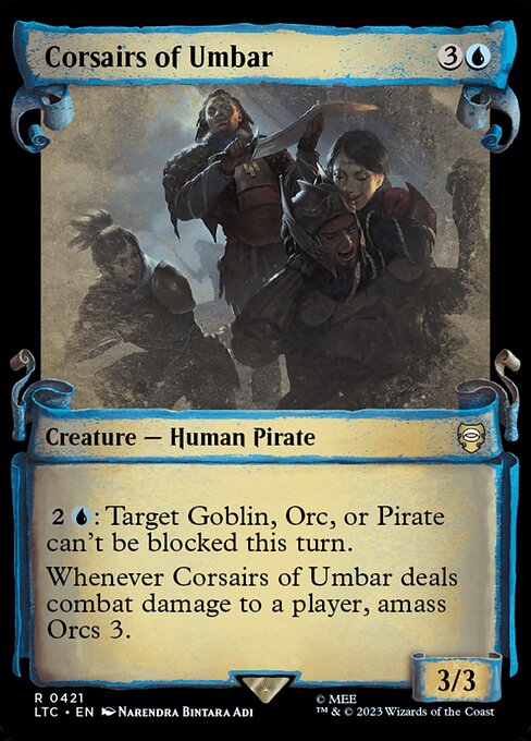 Corsairs of Umbar - Tales of Middle-earth Commander Rare Card