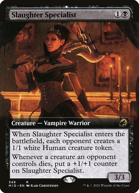 Slaughter Specialist - Innistrad: Midnight Hunt Rare Card