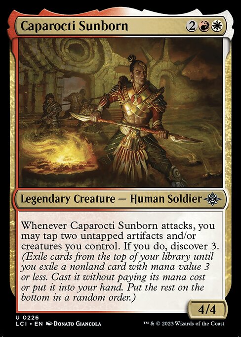 Caparocti Sunborn - The Lost Caverns of Ixalan Uncommon Card