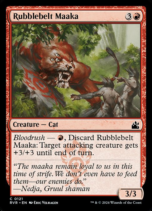 Rubblebelt Maaka - Ravnica Remastered Common Card