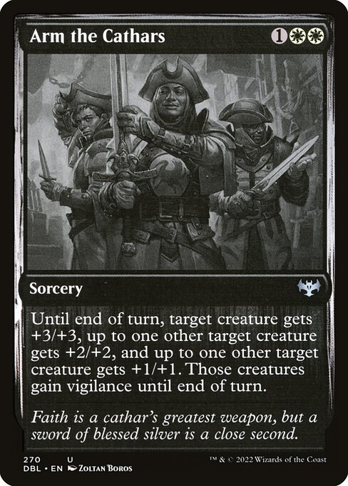 Arm the Cathars - Innistrad: Double Feature Uncommon Card