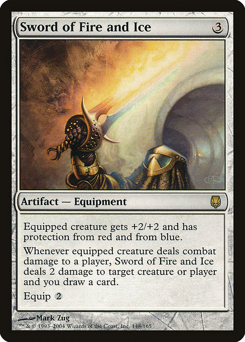 Sword of Fire and Ice - Darksteel Rare Card