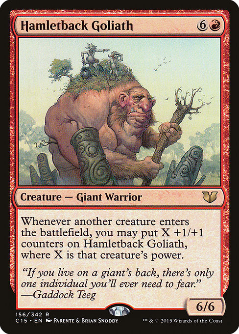 Hamletback Goliath - Commander 2015 Rare Card