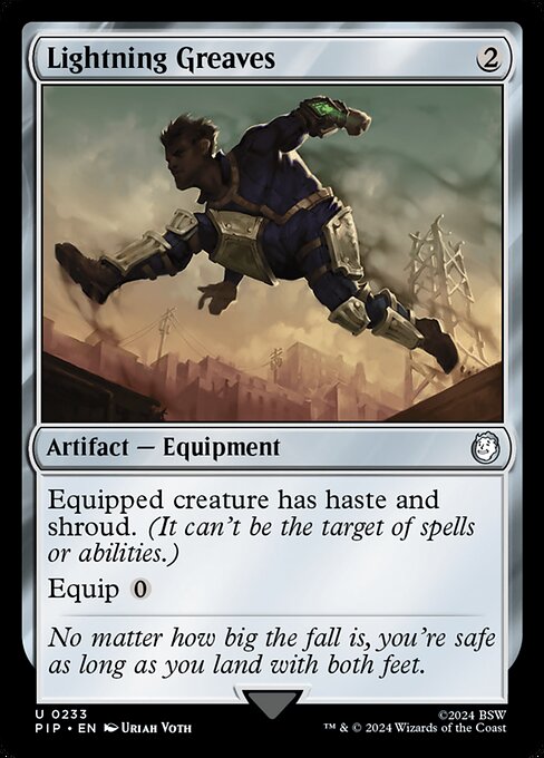 Lightning Greaves - Fallout Uncommon Card