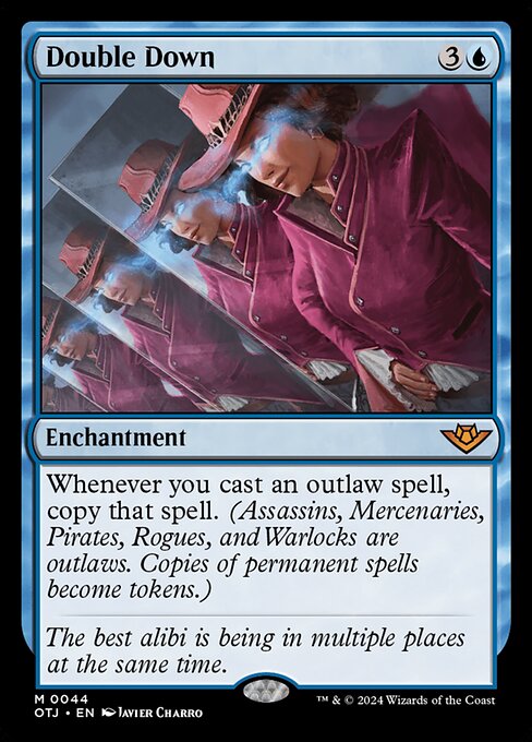 Double Down - Outlaws of Thunder Junction Mythic Card