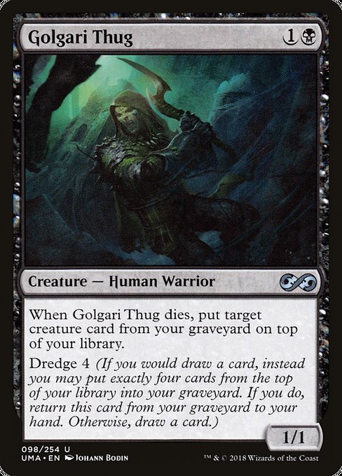 Golgari Thug - Ultimate Masters Uncommon Card