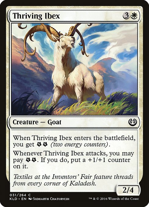 Thriving Ibex - Kaladesh Common Card