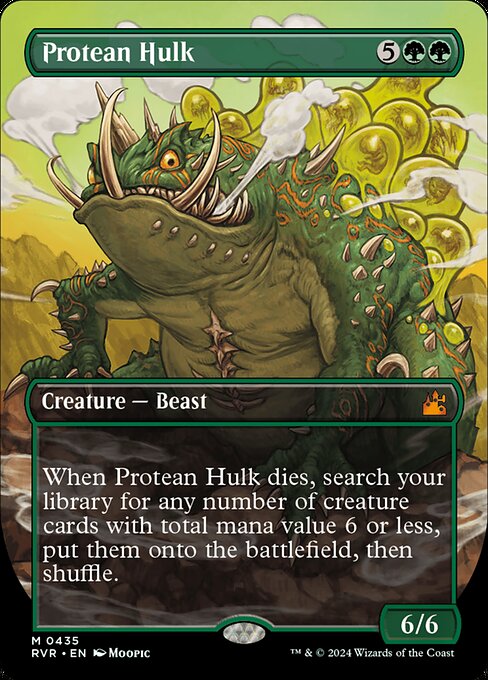 Protean Hulk - Ravnica Remastered Mythic Card