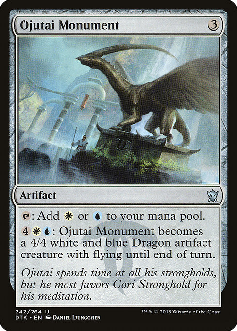 Ojutai Monument - Dragons of Tarkir Uncommon Card