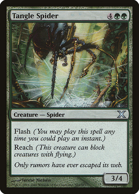 Tangle Spider - Tenth Edition Uncommon Card