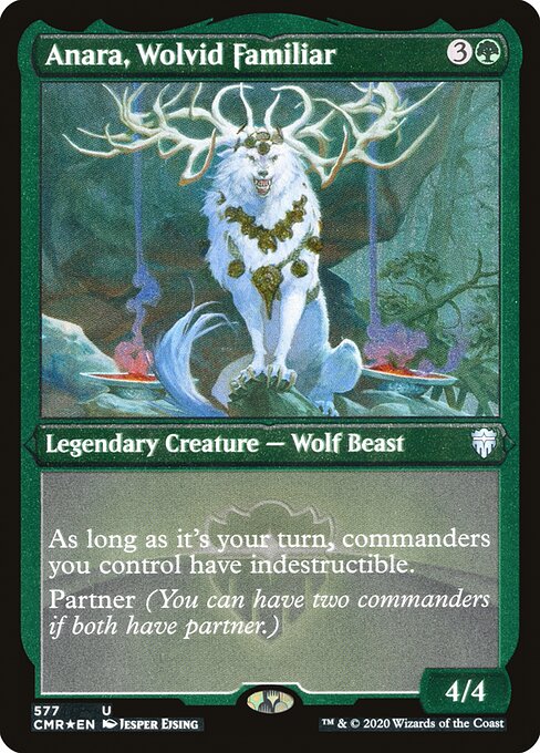 Anara, Wolvid Familiar - Commander Legends Uncommon Card