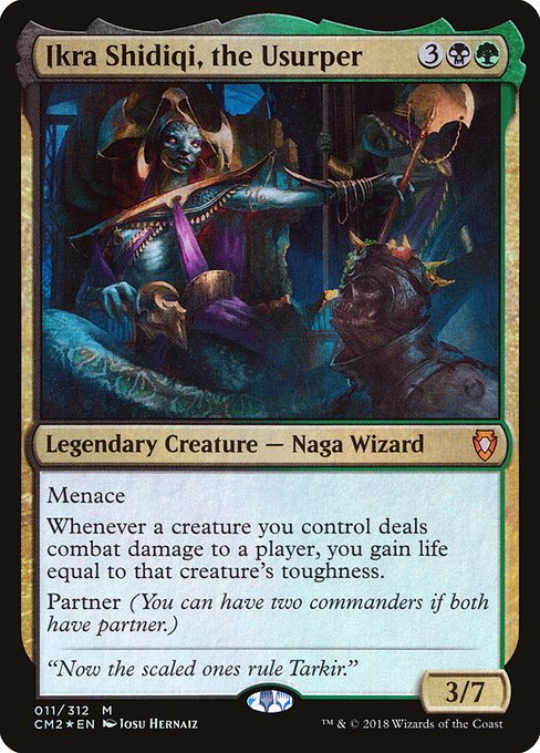 Ikra Shidiqi, the Usurper - Commander Anthology Volume II Mythic Card