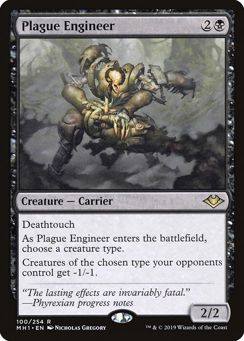 Plague Engineer - Modern Horizons Rare Card