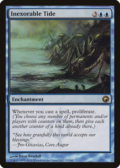 Inexorable Tide - Scars of Mirrodin Rare Card
