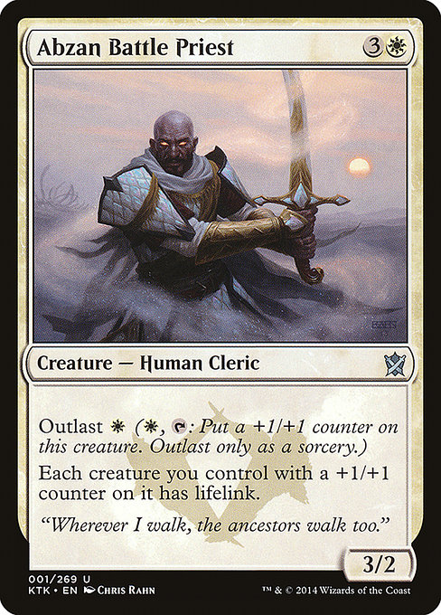 Abzan Battle Priest - Khans of Tarkir Uncommon Card