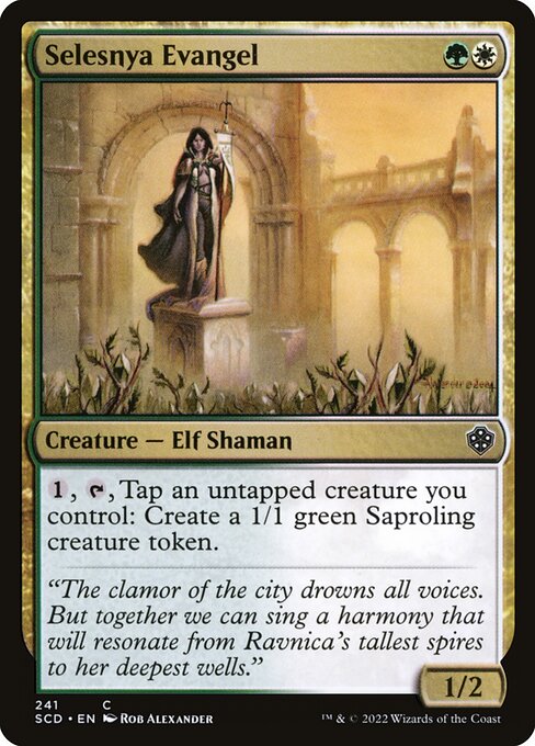 Selesnya Evangel - Starter Commander Decks Common Card