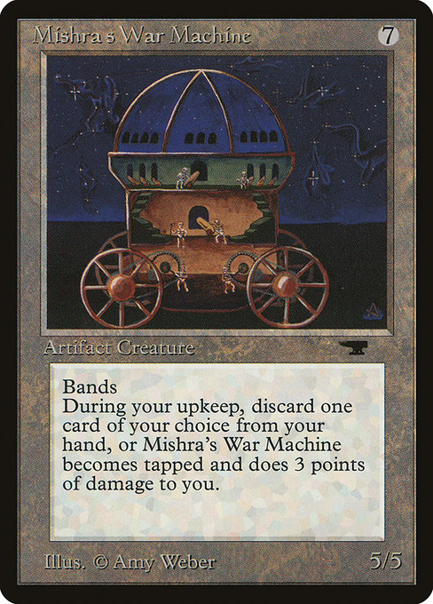 Mishra's War Machine - Antiquities Rare Card