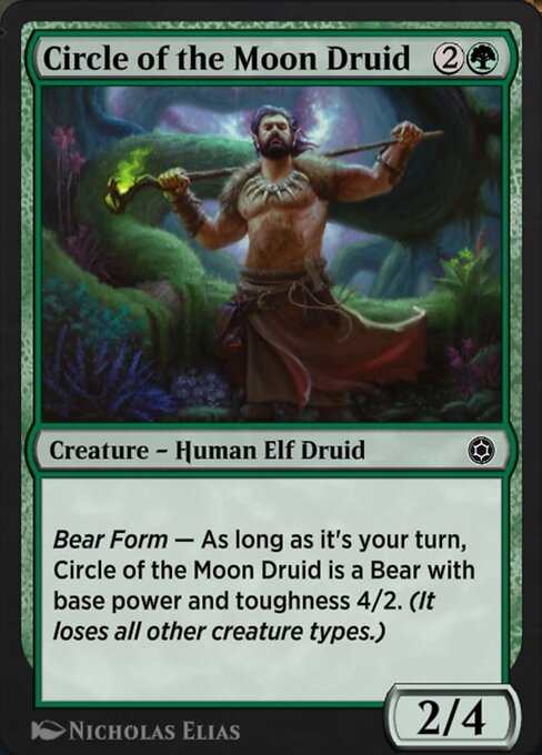 Circle of the Moon Druid - Alchemy Horizons: Baldur's Gate Common Card