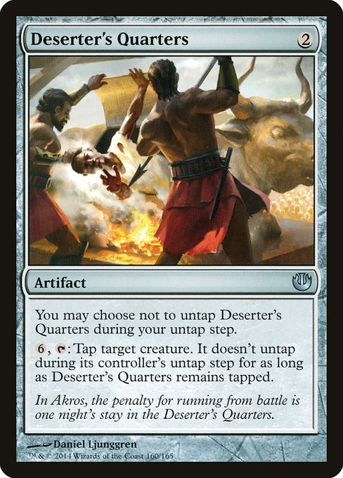 Deserter's Quarters - Journey into Nyx Uncommon Card