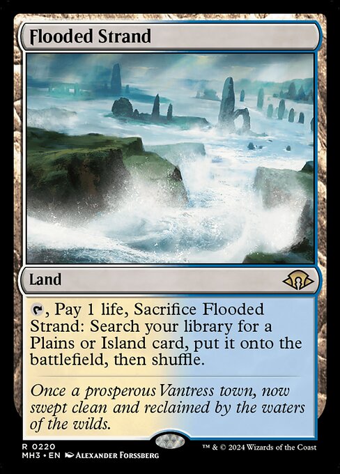 Flooded Strand - Modern Horizons 3 Rare Card