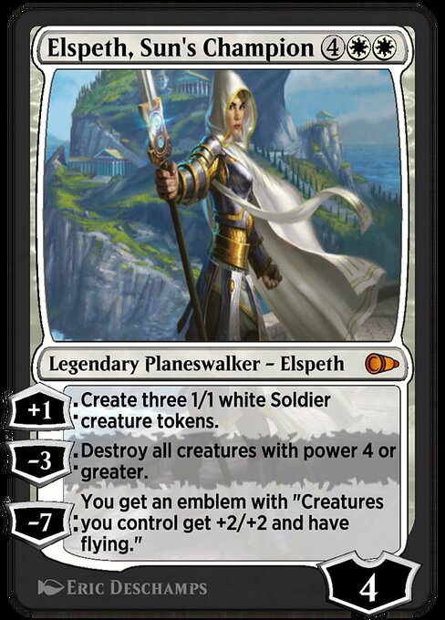 Elspeth, Sun's Champion - Pioneer Masters Mythic Card