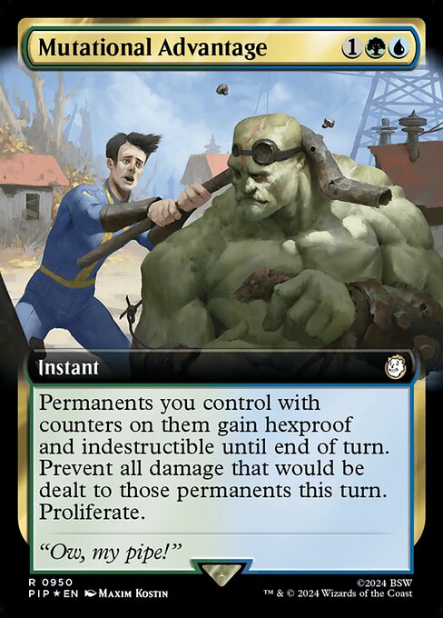 Mutational Advantage - Fallout Rare Card