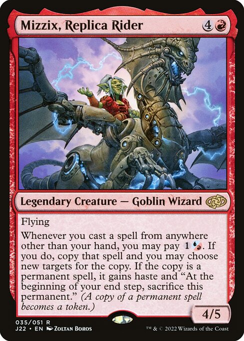 Mizzix, Replica Rider - Jumpstart 2022 Rare Card