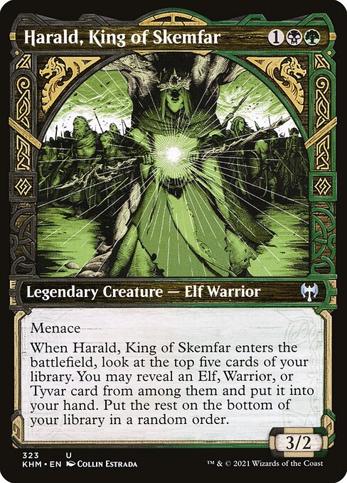 Harald, King of Skemfar - Kaldheim Uncommon Card