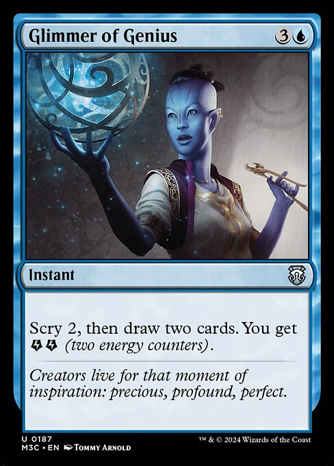 Glimmer of Genius - Modern Horizons 3 Commander Uncommon Card
